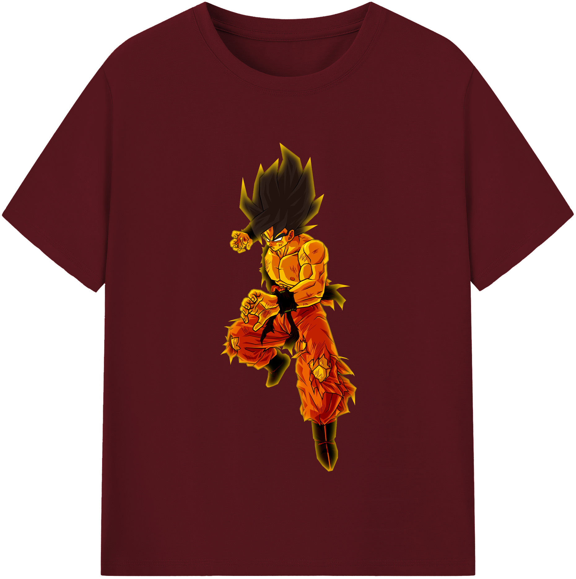 （画像用） ドラゴンボール 孫 悟飯（そんごはん）DRAGON BALL Son Gohan 綿100％半袖Tシャツ（フロントプリント）